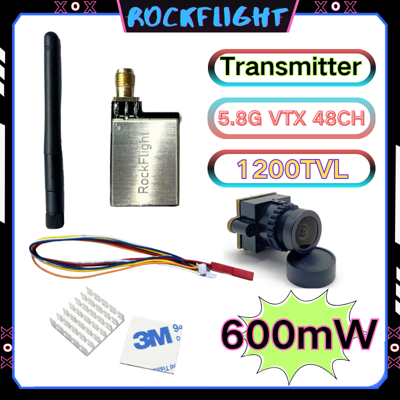 Fpv Drone Camera - 5.8GHz 48CH launcher 600mW Video Transmitter