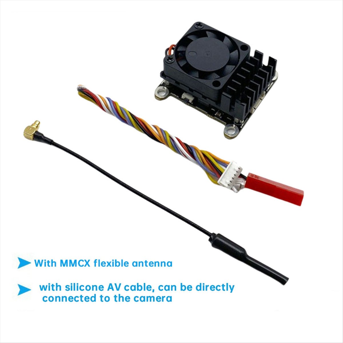 5.8G 2W VTX 2000mW FPV Video T - огляд і ціна Fpv Drone Vtx