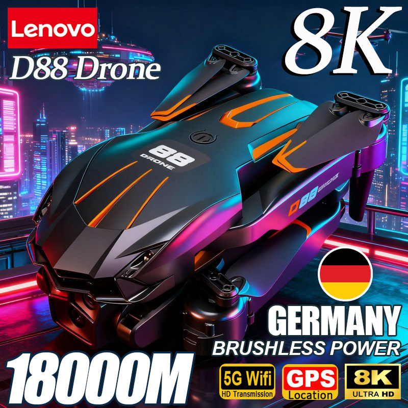 Lenovo D88 Drone 8K Aerial HD  - огляд і ціна Fpv Drone Charger