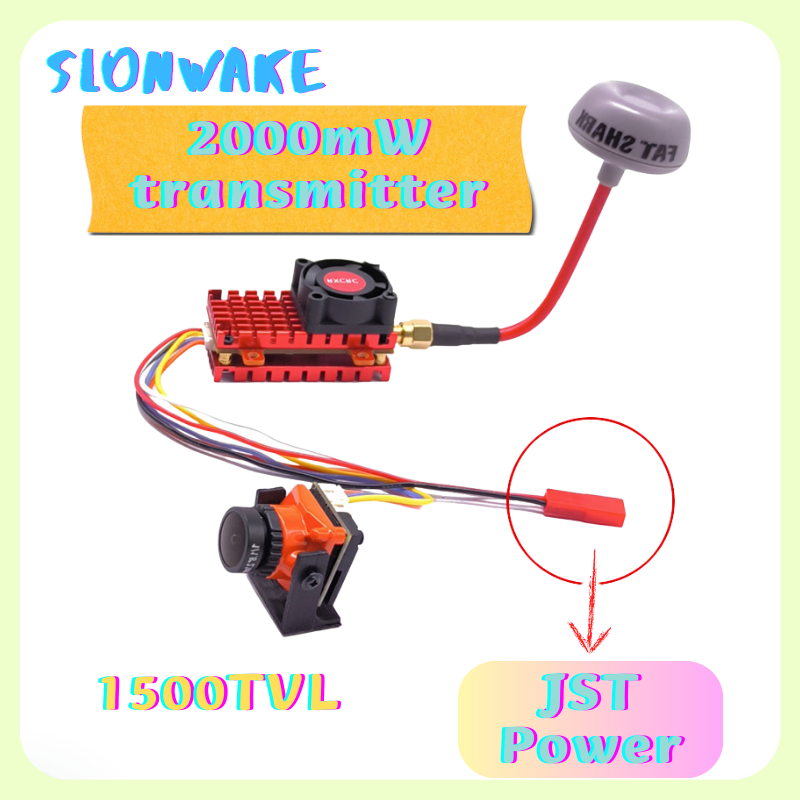 Range 5.8G 2W FPV Wireless Tra - огляд і ціна Fpv Drone Camera