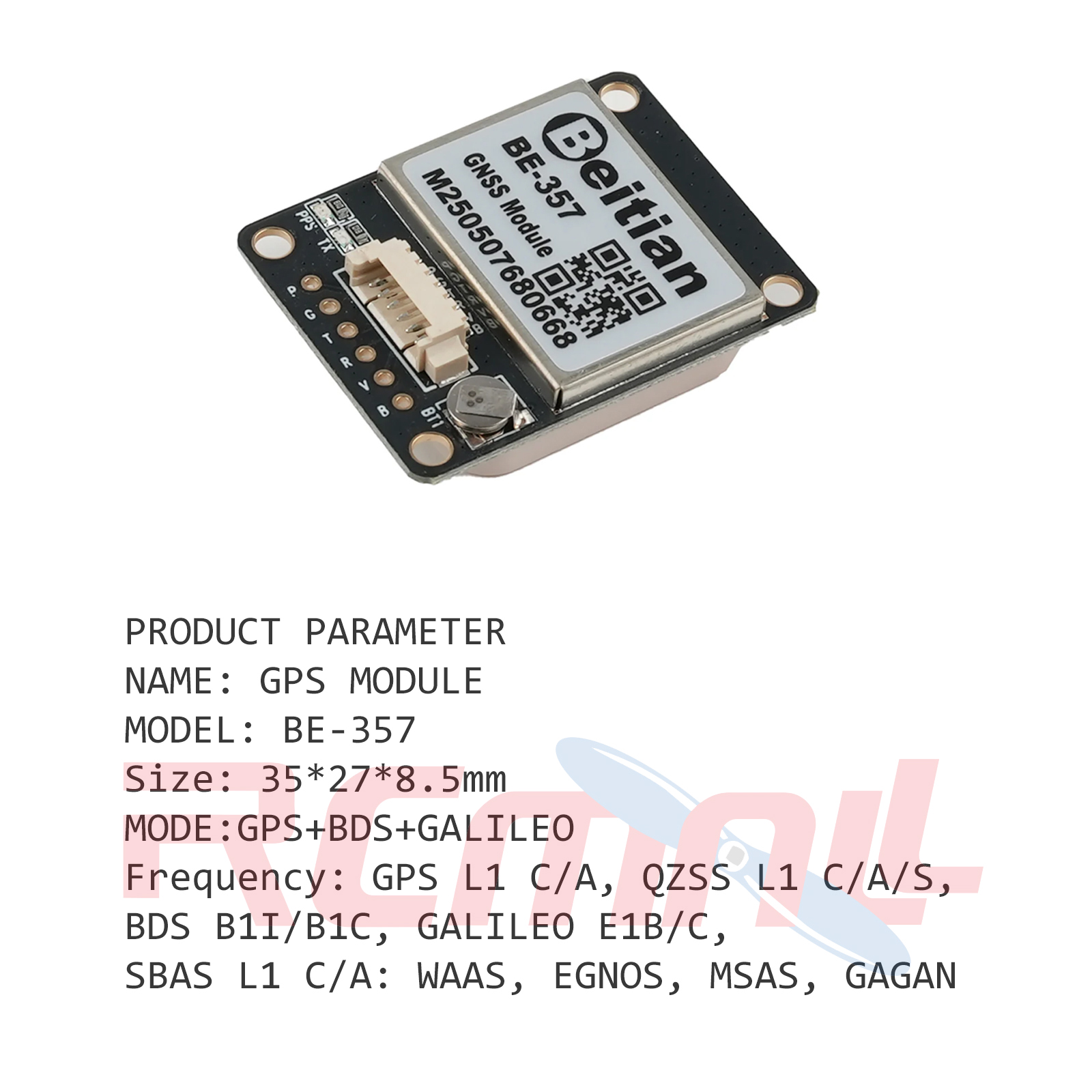 10PCS/LOT Beitian BE-357 BE357 - огляд і ціна Fpv Drone Flight Controller