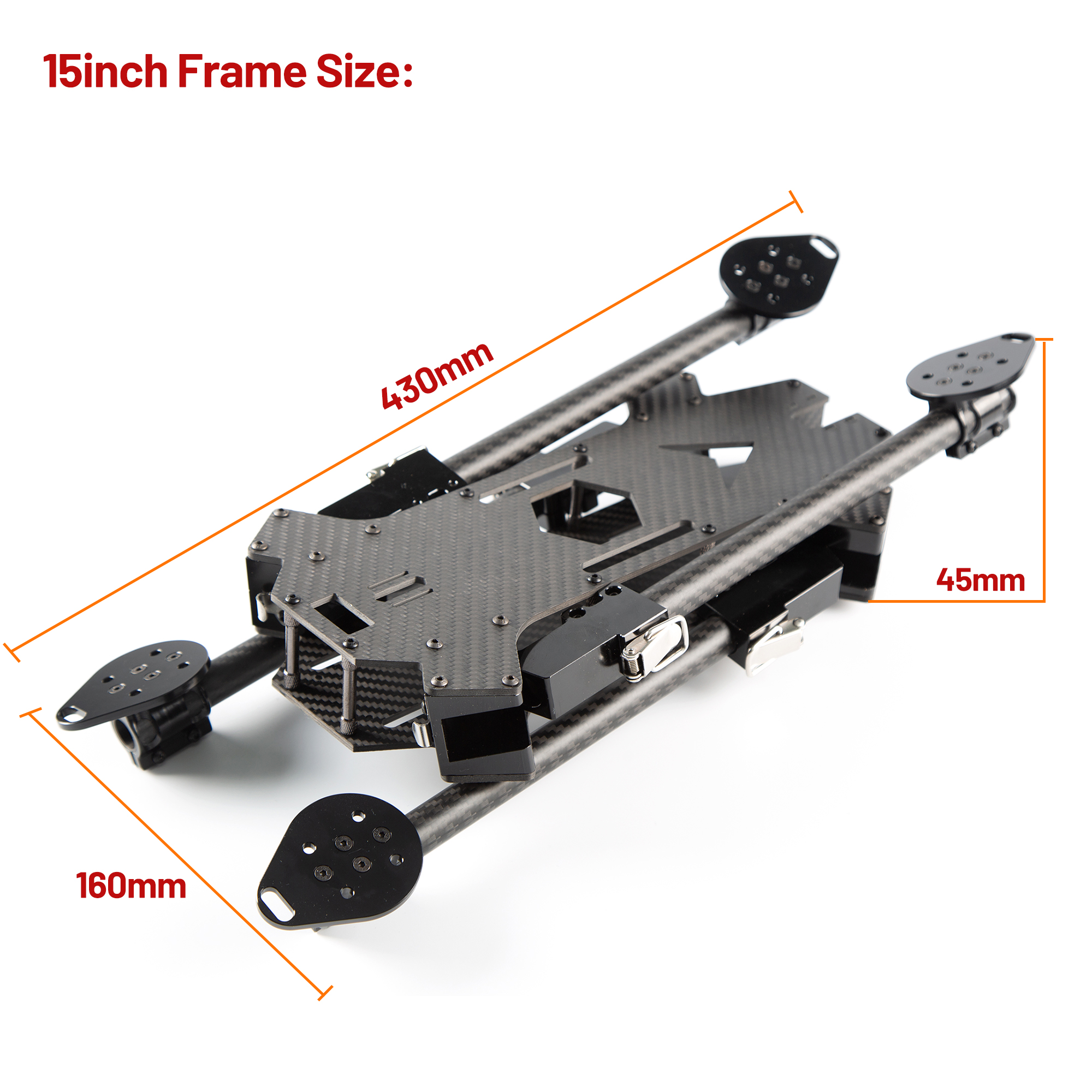 15inch /17inch FPV Carbon Fibe - огляд і ціна Fpv Drone Kit