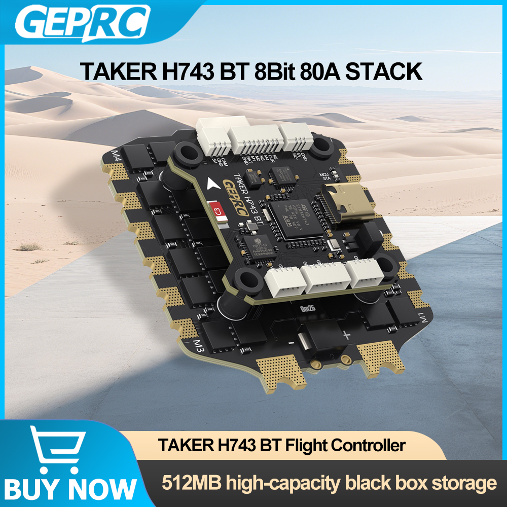 GEPRC TAKER H743 BT 8Bit 80A S - огляд і ціна Fpv Drone Esc