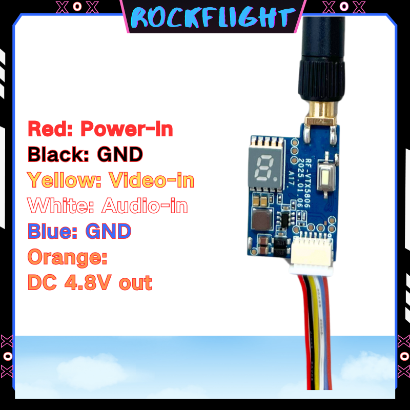 5.8GHz 48CH launcher 600mW Vid - огляд і ціна Fpv Drone Camera