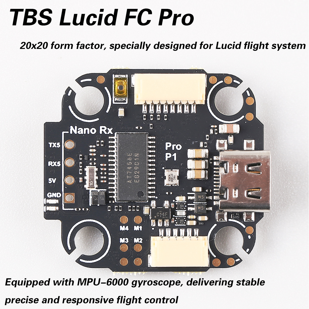TBS Lucid FC pro Stack Compact - огляд і ціна Fpv Drone Frame