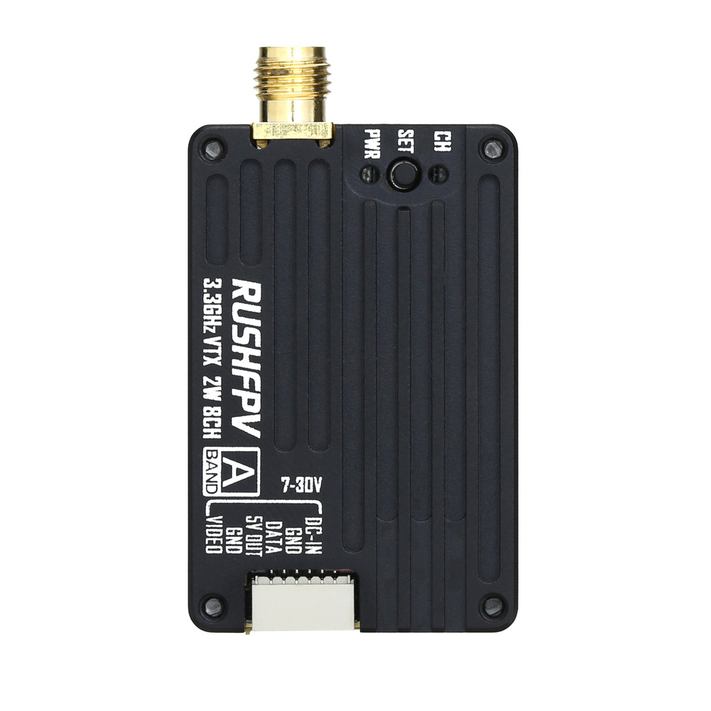 RUSHFPV 3.3G 2W VTX Transmitte - огляд і ціна Fpv Drone Receiver