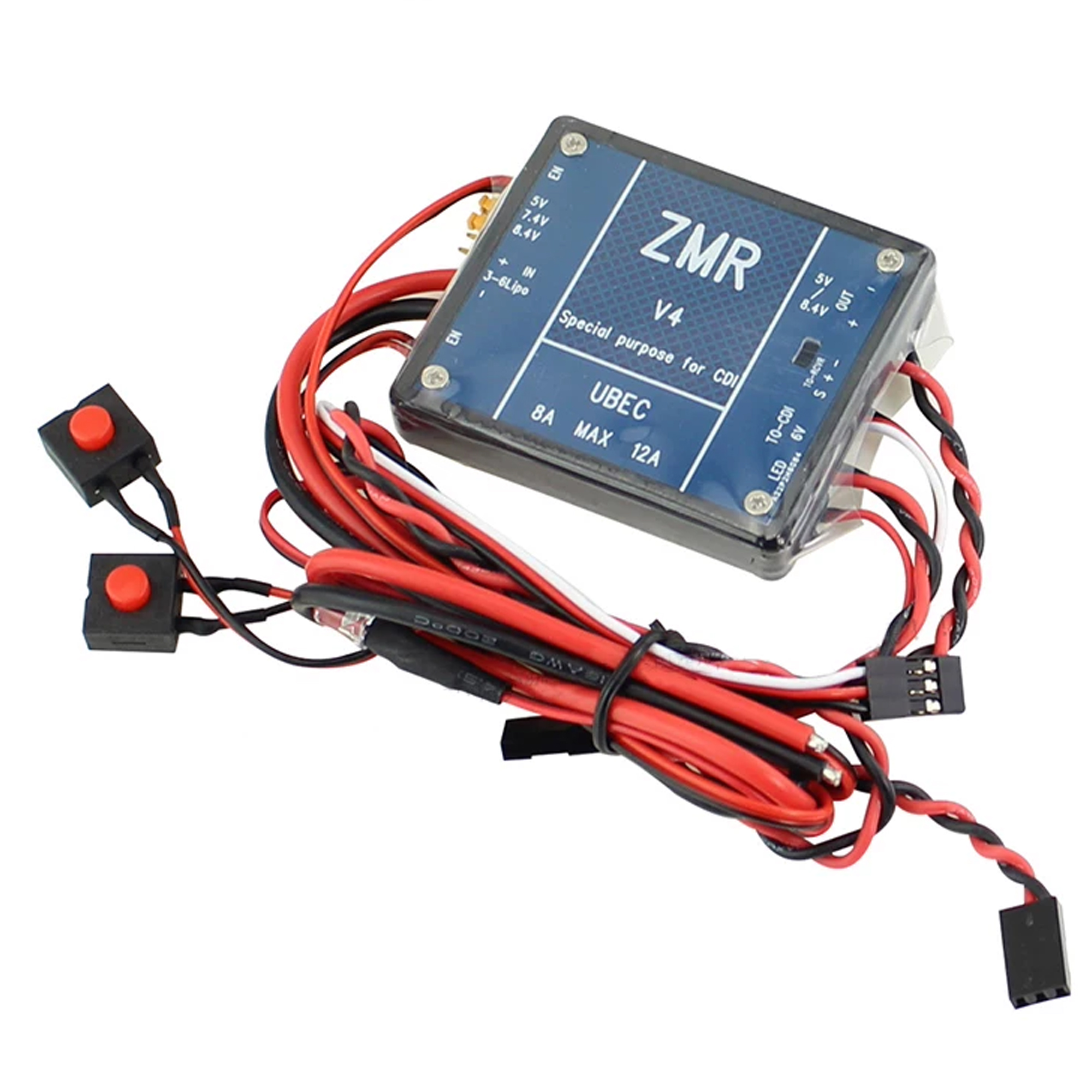 UBEC V2 V3 V4 ZMR 8A Dual BEC  - огляд і ціна Fpv Drone Battery