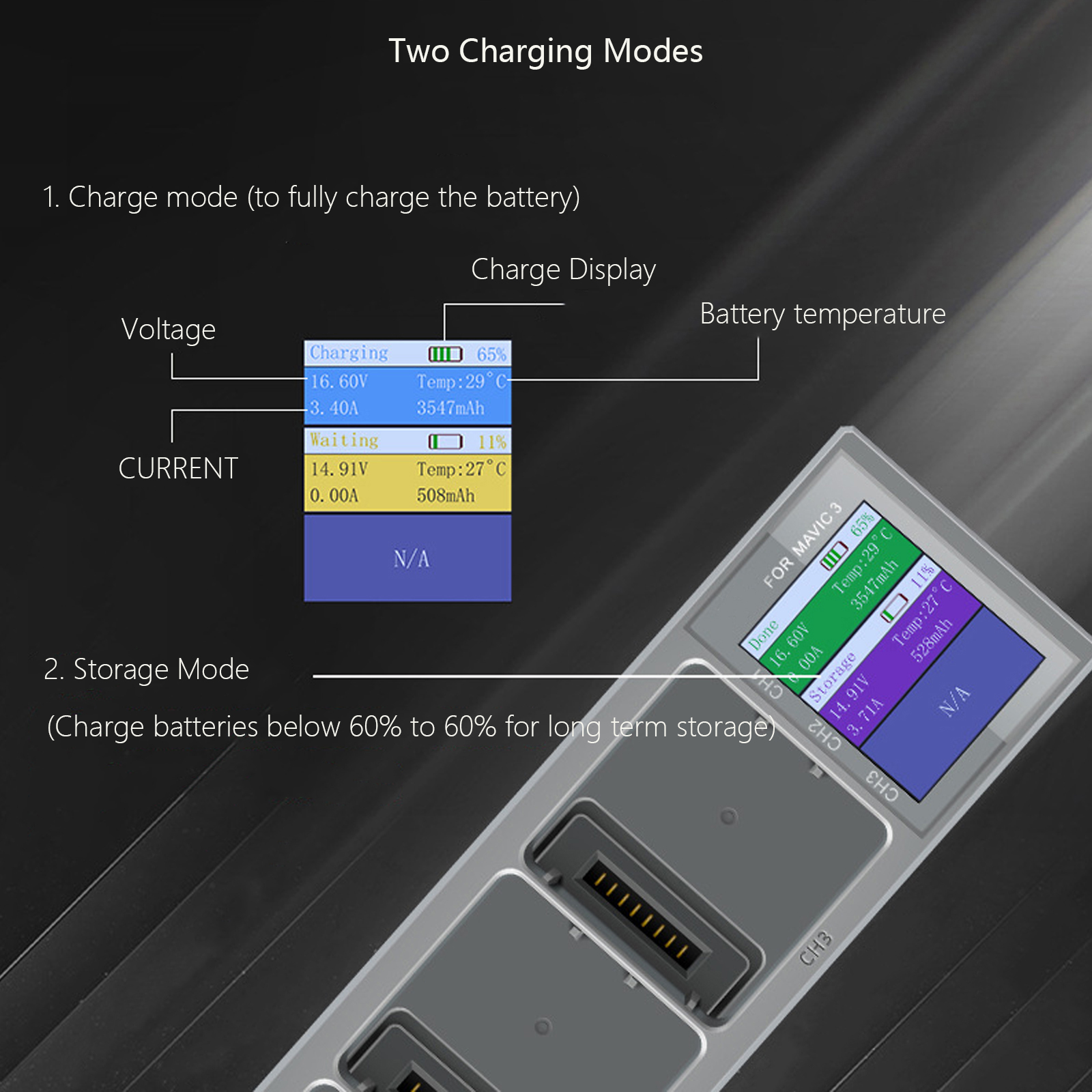 New 3 In 1 Charging Hub for DJ - огляд і ціна Fpv Drone Charger