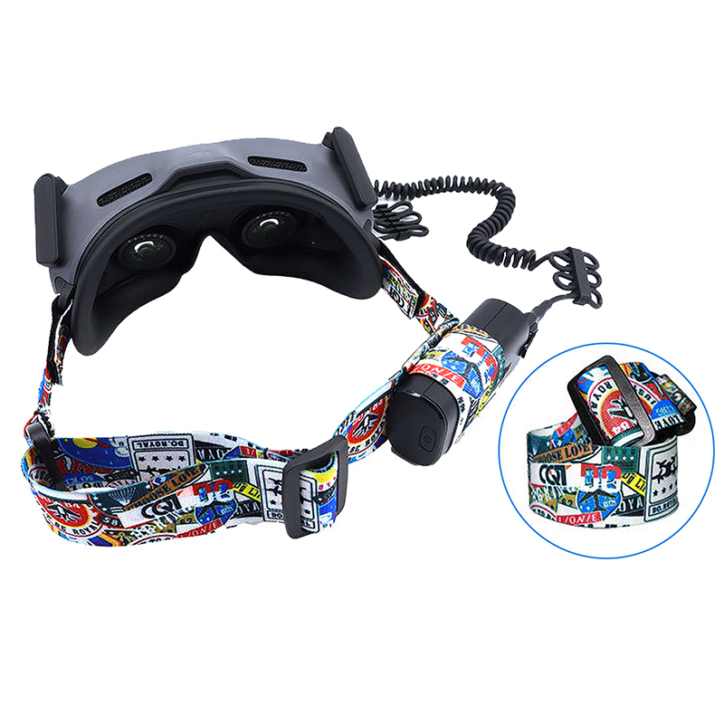 Cartoon Head Band for DJI FPV  - огляд і ціна Fpv Drone Goggles