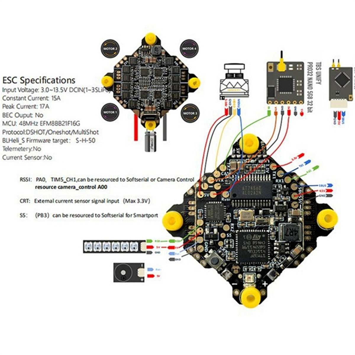 NEW F411 AIO Flight Controller - огляд і ціна Fpv Drone Charger