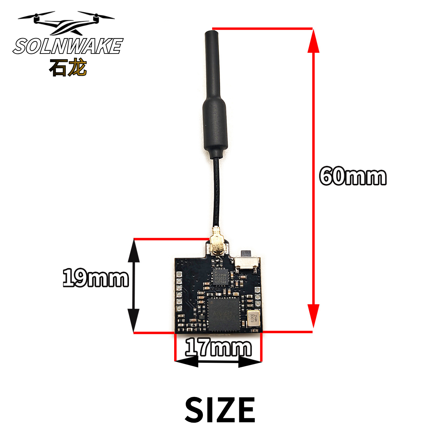 SLONWAKE Nano 5.8G 48CH 200mW  - огляд і ціна Fpv Drone Frame