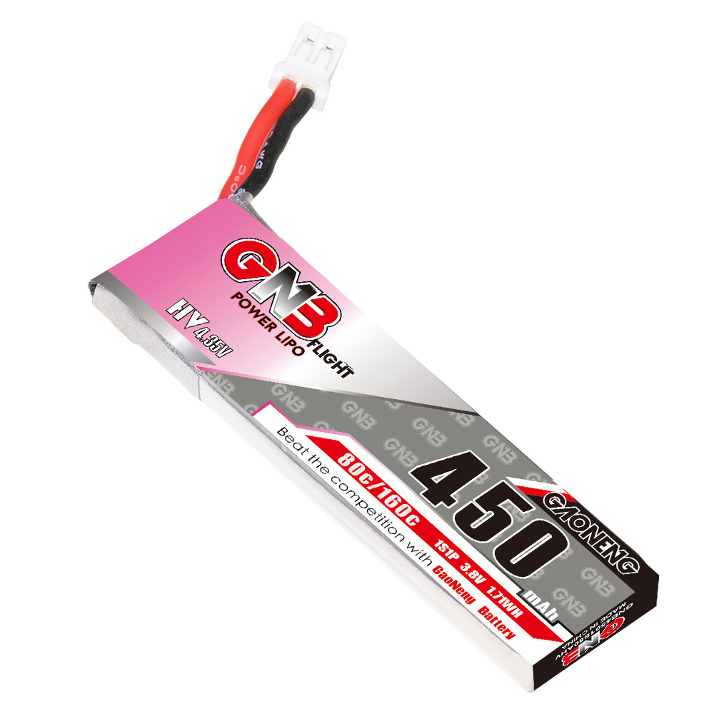 GNB HV 1S 3.8V 450mAh 80C/160C - огляд і ціна Fpv Drone Battery