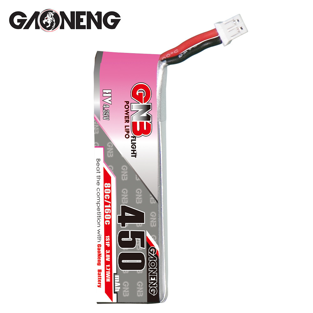 GNB HV 1S 3.8V 450mAh 80C/160C - огляд і ціна Fpv Drone Battery