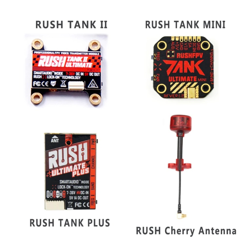 RUSH TANK Ultimate II/Mini/ PL - огляд і ціна Fpv Drone Frame