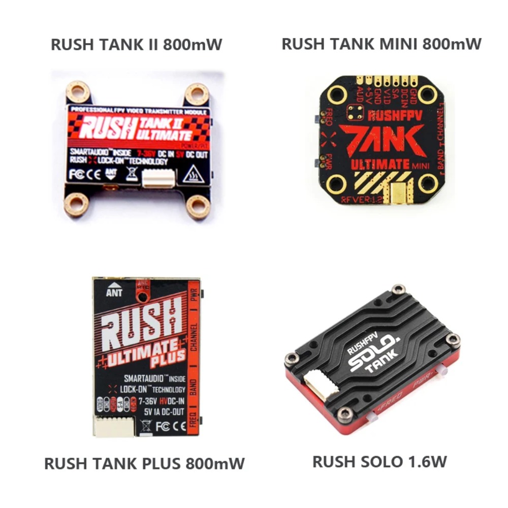 RUSH TANK Ultimate II/Mini/ PL - огляд і ціна Fpv Drone Frame