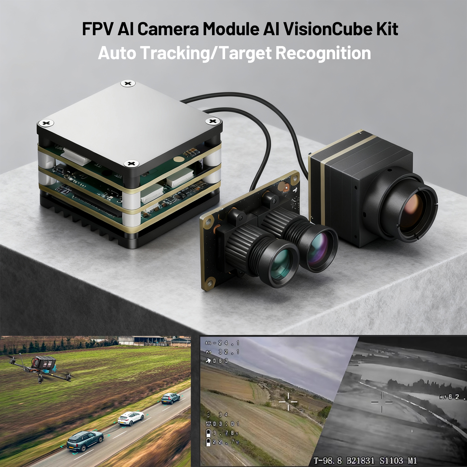 FPV AI Camera Module AI Vision - огляд і ціна Fpv Drone Kit