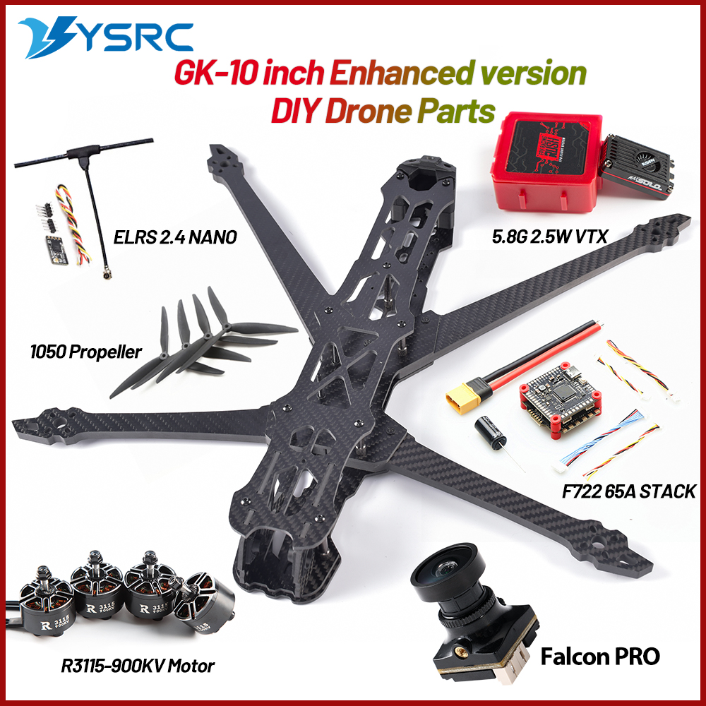 GK-V3 10 inch 435mm Wheelbase  - огляд і ціна Fpv Drone Kit