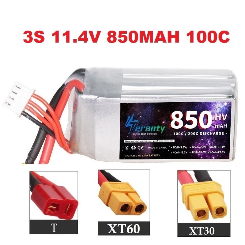 1/2/3PCS TERANTY 3S 11.4V Lipo - огляд і ціна Fpv Drone Battery